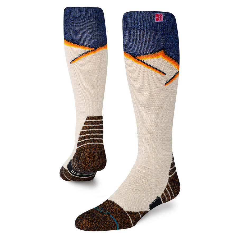 jimmy chin x stance medium performance wool snow otc socks