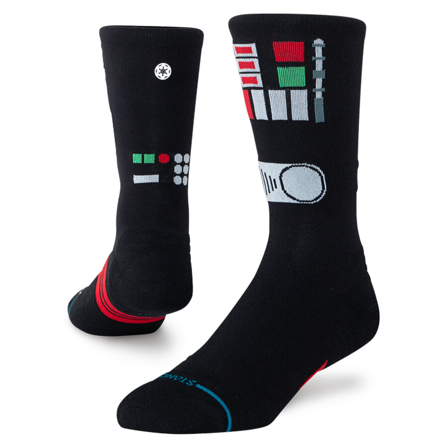 star wars stance light performance crew socks