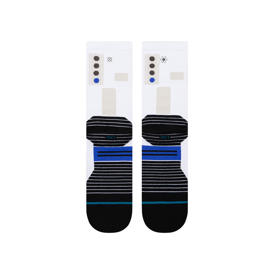 star wars stance light performance crew socks