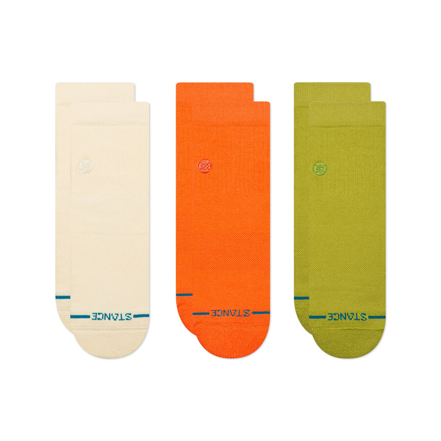 icon quarter socks 3 pack