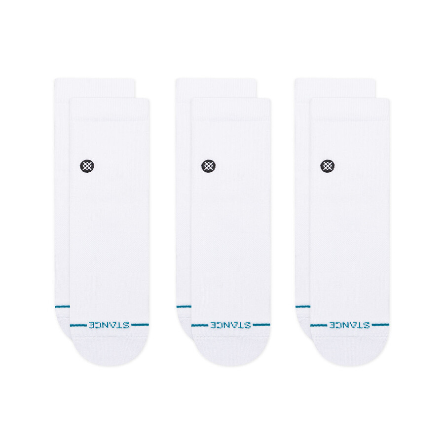 icon quarter socks 3 pack