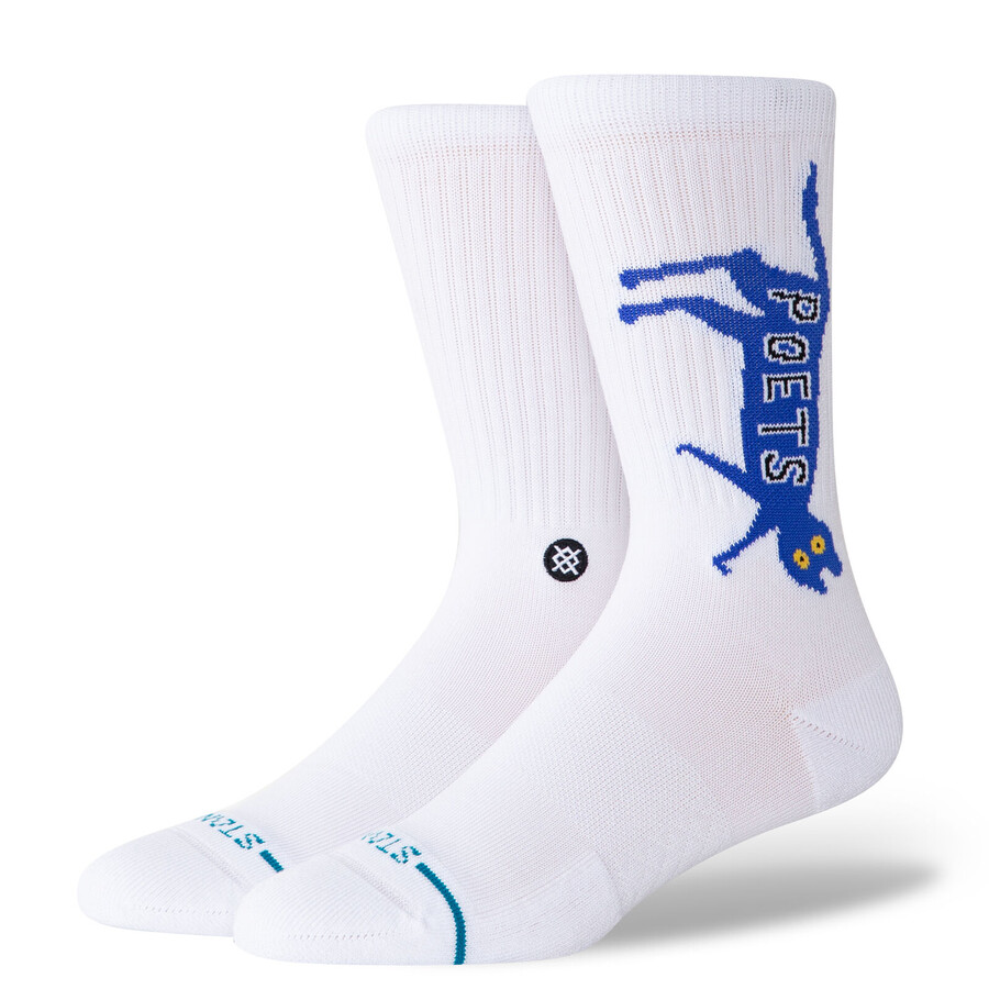 poets x stance crew socks