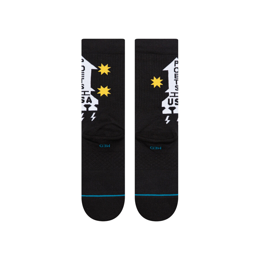 poets x stance crew socks