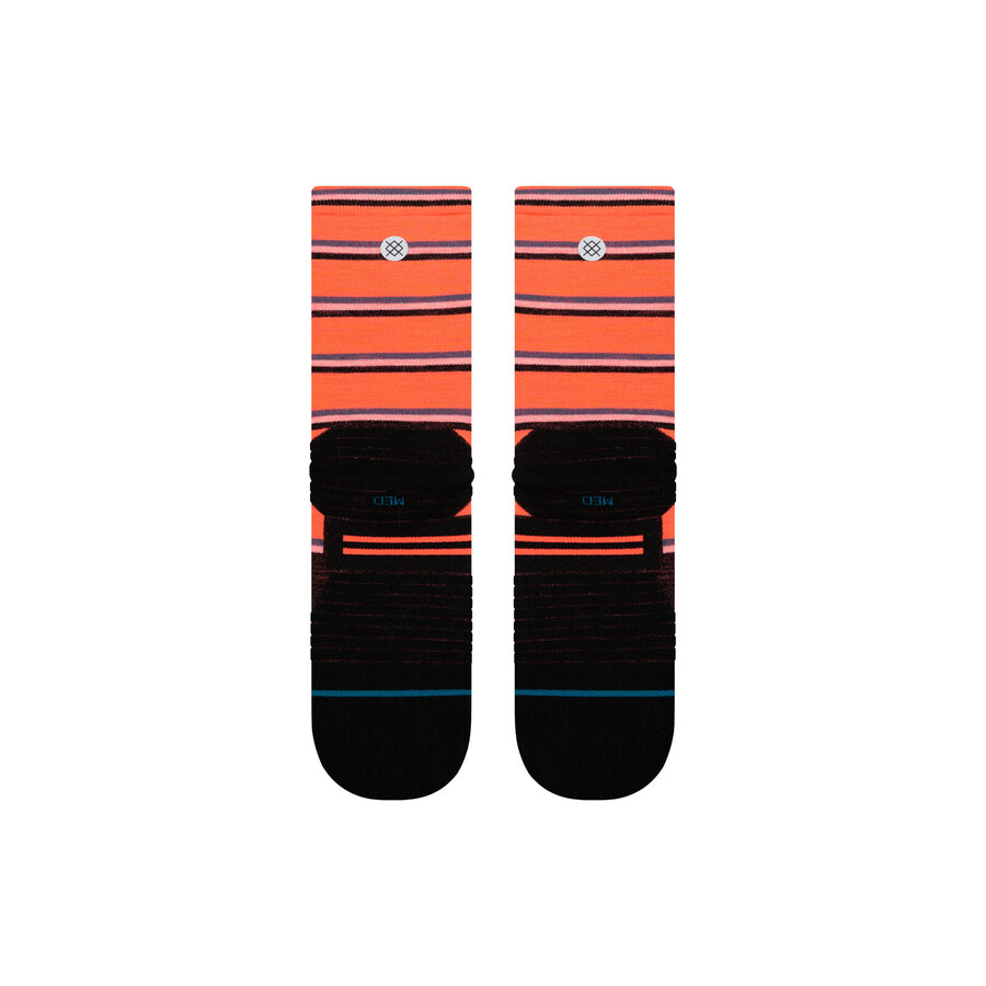 light performance wool crew socks